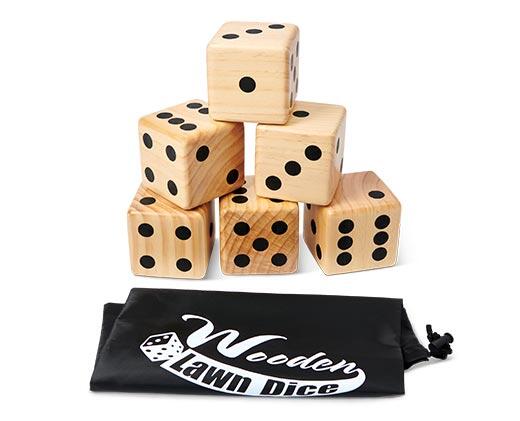 Crane Wooden Dice, Ring Toss or XL Dominoes
