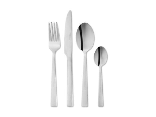 Edelstahl-Besteck-Set, 24-teilig
