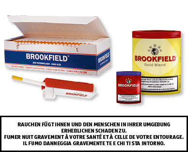 Lot de tabac coupé, 3 pièces BROOKFIELD