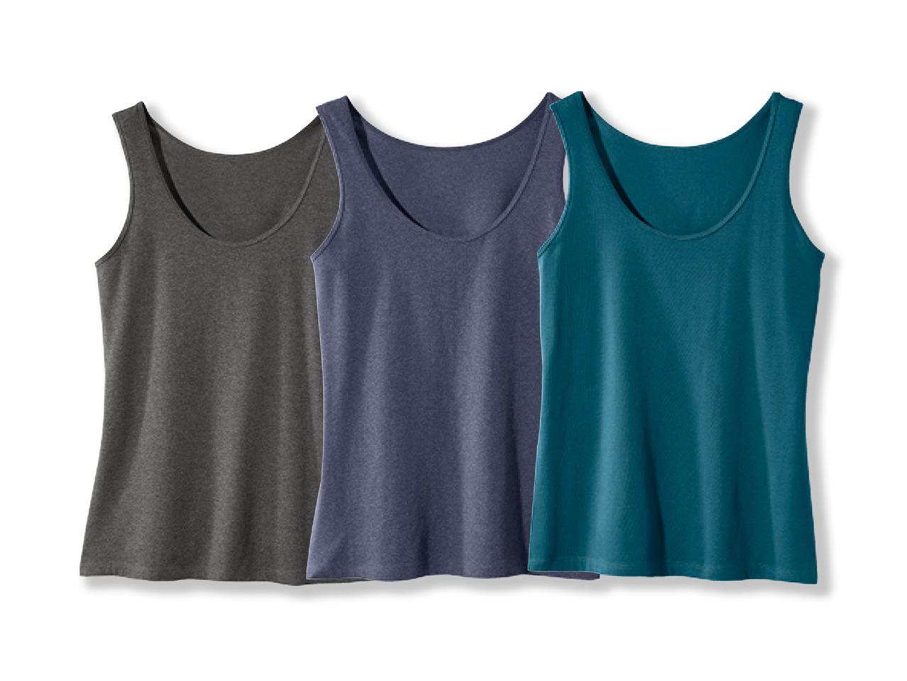 ESMARA LINGERIE(R) Undertrøje 3-pak