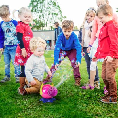 Solution savonneuse ou jouets à bulles de savon