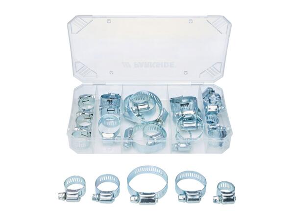 Parkside Assorted Hose Clips - 26 Pieces
