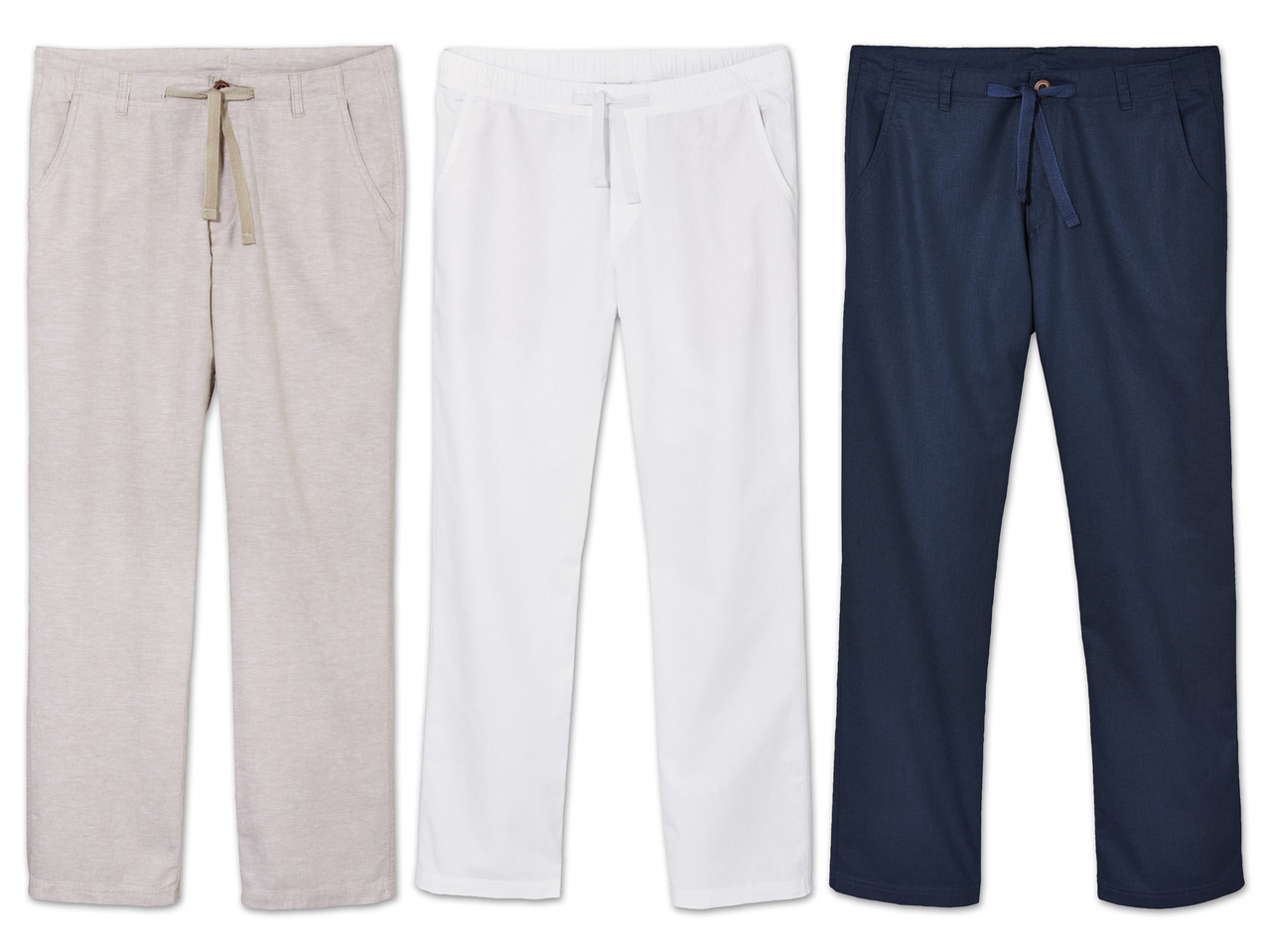 LIVERGY(R) Herren Leinen-Hose1
