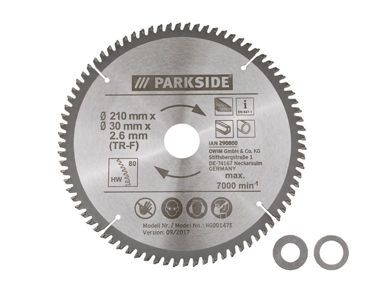 Circular Saw Blade Ø 210mm