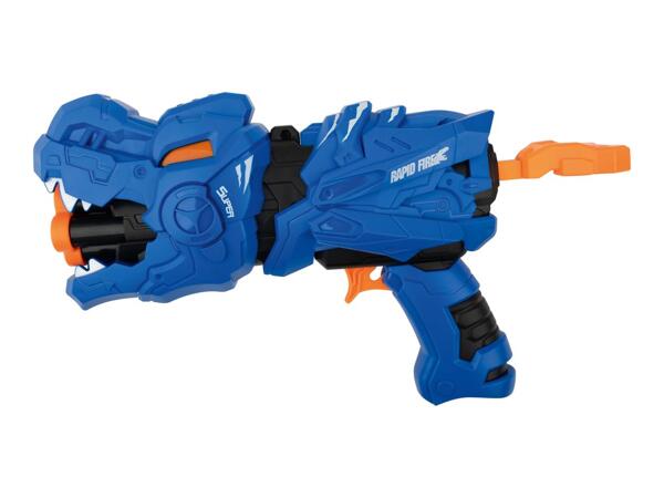 Playtive Soft Dart Dinosaur Blaster - Blue