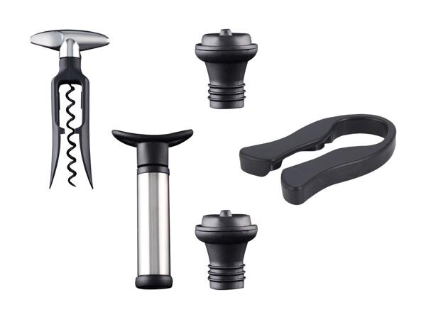 Set accessori per degustazione vino Masterpro, 5 pezzi