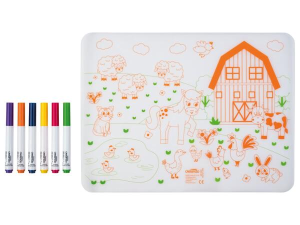 Reusable painting mat