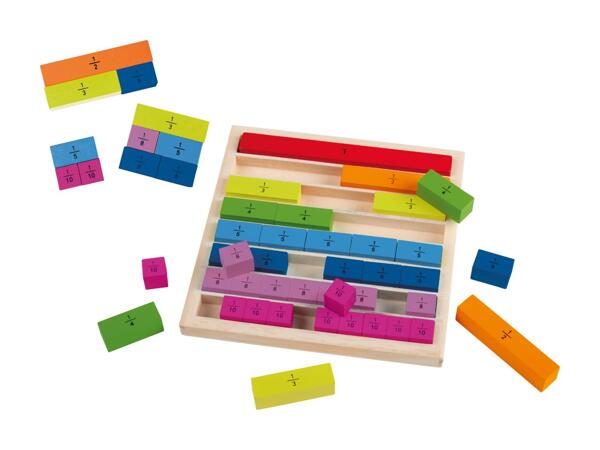 Gioco educativo in legno per imparare a fare i calcoli