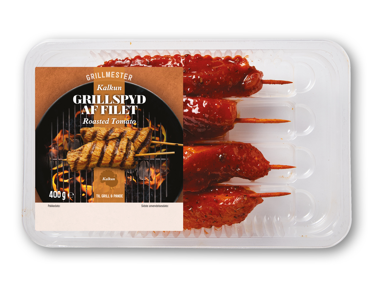 GRILLMESTER Kalkunfiletspyd