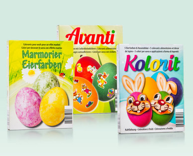 Kreativ-Eierfarben