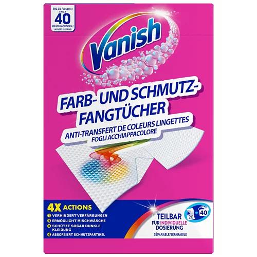 VANISH Lingettes anti-transfert de couleurs