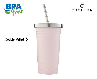 Smoothie Tumbler with Straw 500ml