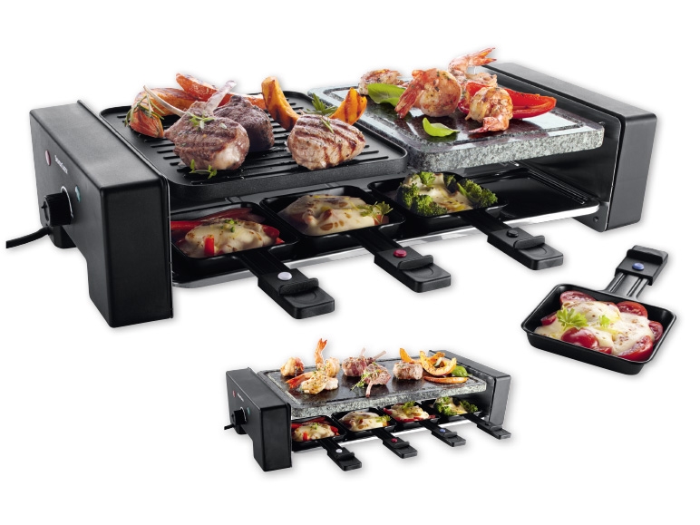 Silvercrest Kitchen Tools(R) 1,300W Hot Stone Raclette Grill