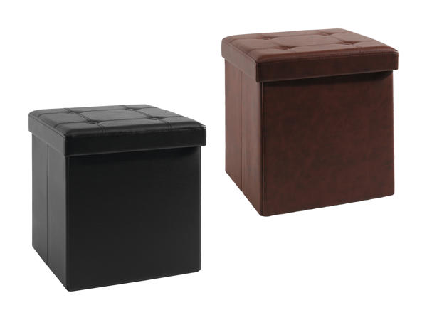 Pouf avec rangement