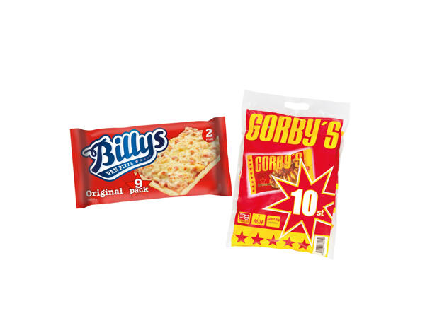 Gorbys Pirog/Billys Pan Pizza