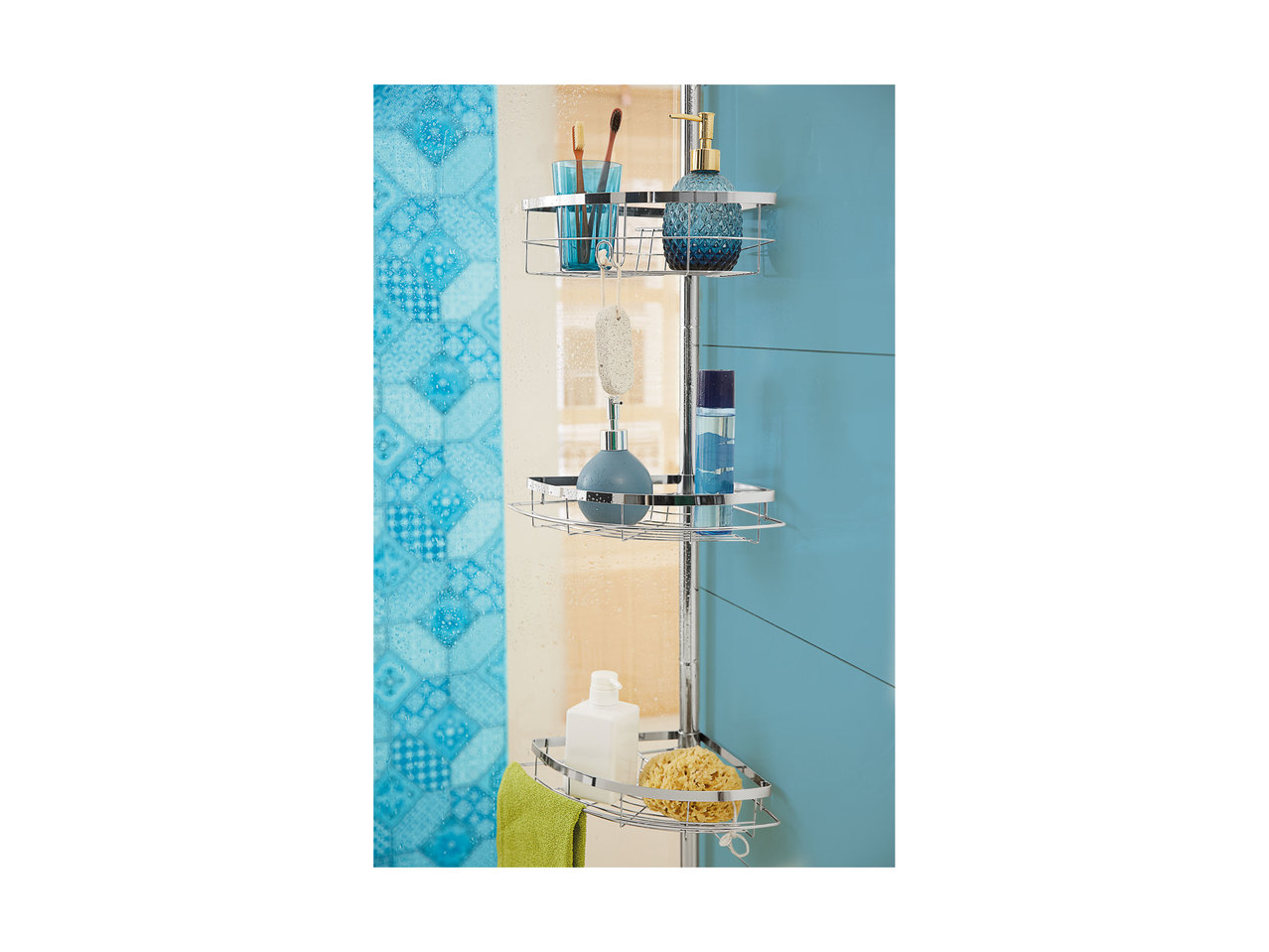 Miomare Extendable Bathroom Caddy1