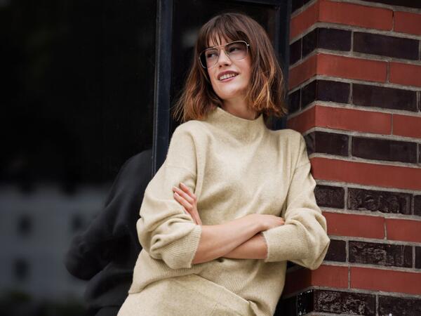 Damen Strickpullover
