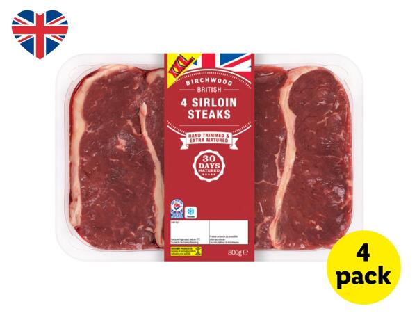 Birchwood XXL British Sirloin Steaks