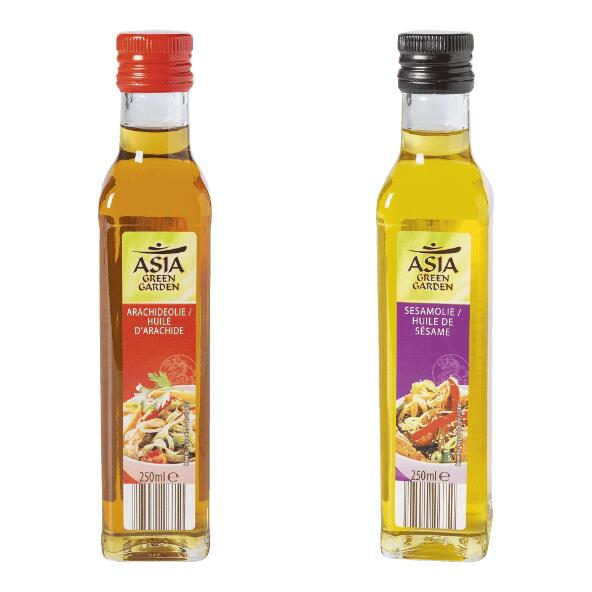 ASIA GREEN GARDEN(R) 				Huile de sésame ou huile d'arachide