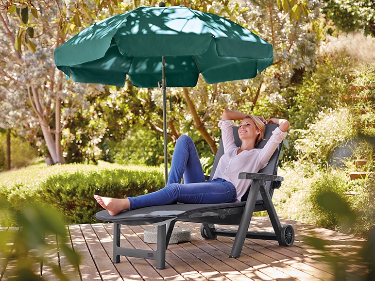 Florabest 4-Postion Sunlounger