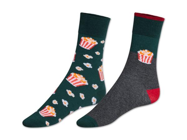 Damen/​Herren Socken, 2 Paar