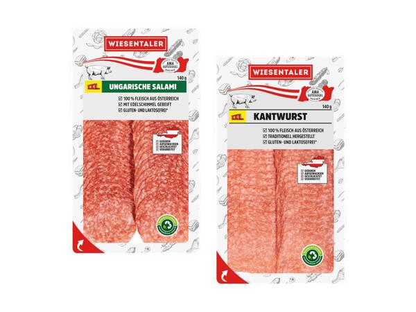 Ungarische Salami oder Kantwurst