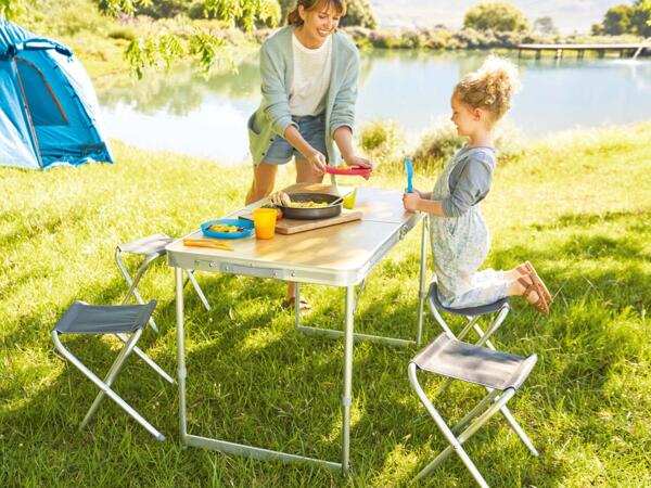 Camping Table & Stool Set