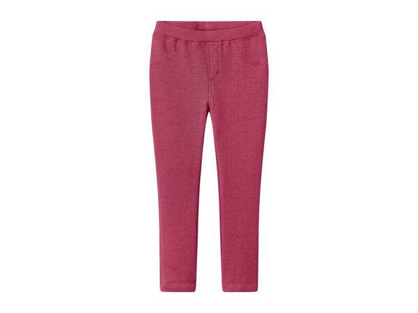 Lupilu Kids' Red Thermal Jeggings