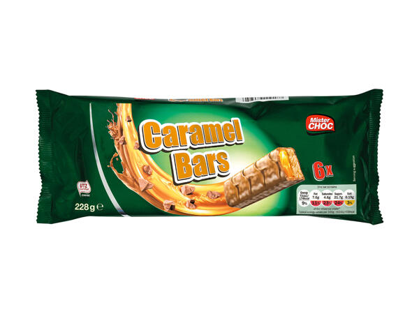 Mister Choc Caramel Bars