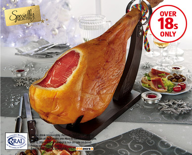 Specially Selected Jamón Serrano Ham Leg