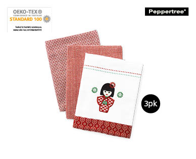 Cotton Tea Towel 3 Pack