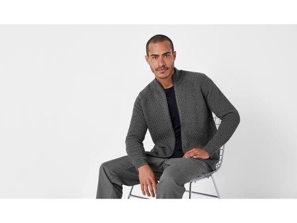 Men's Zip-Up Cardigan