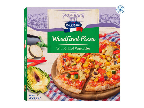Duc de Coeur Woodfired Pizza with Grilled Vegetables
