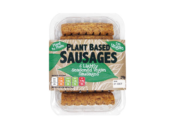 Plant Based Sausages