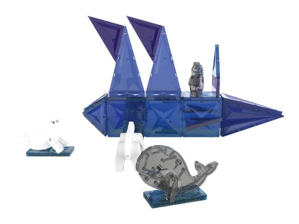 Lupilu Ice World Magnetic Building Set - 30 Piece Set