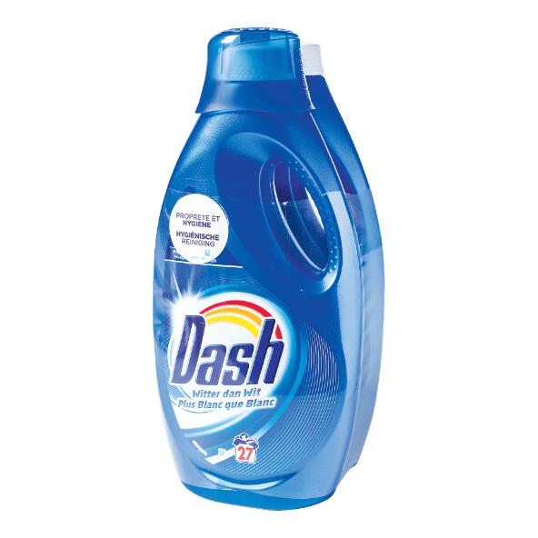 DASH(R) 				Vloeibaar wasmiddel, 2 st.
