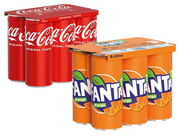 Cola, Cola Zero oder Fanta