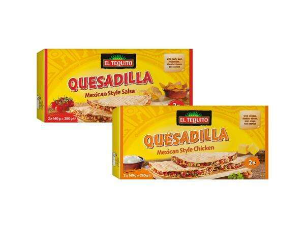 Mexican Style Quesadilla