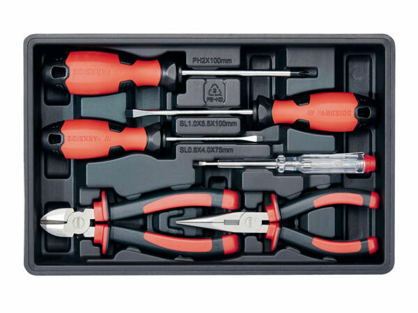 Tool Set with Cordless Screwdriver
