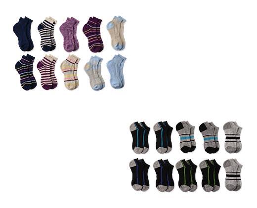 Lily & Dan 
 Children's 10-Pair Socks