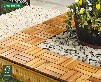 Wooden Decking Tiles