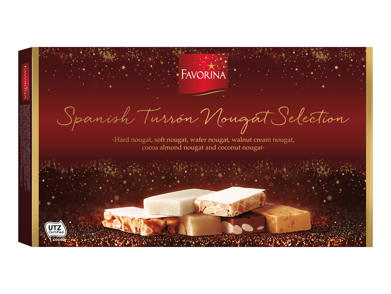 Sélection de nougat Turrón