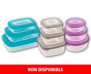 CROFTON(R) Lot de boîtes hermétiques, 3 pièces