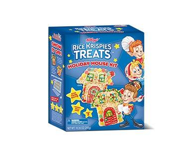 Kellogg's 
 Rice Krispies Treats Kit Holiday House or Christmas Stocking