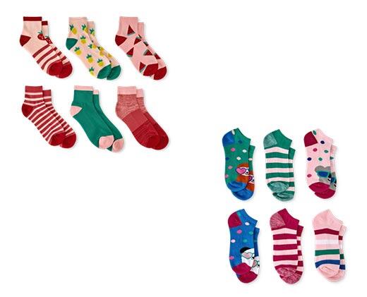 Lily & Dan 
 Boys' or Girls' 6-Pair Socks