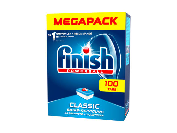 Tablettes pour lave-vaisselle Finish Classic