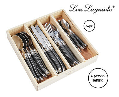 Lou Laguiole Cutlery 24pc Set