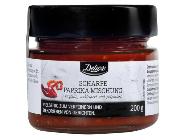 Scharfe Paprika-Mischung