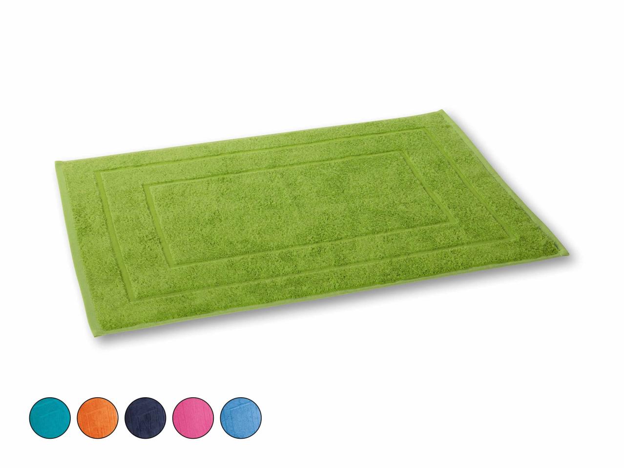 Tapis de bain éponge, lot de 2