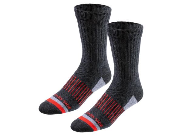 Men's work socks, 2 pairs